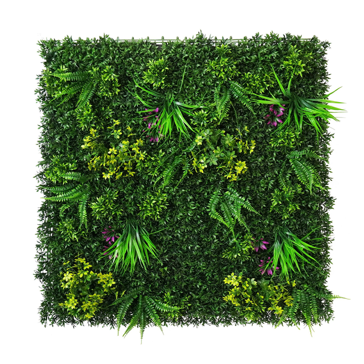 Green Plant Background Wall - 图片 2